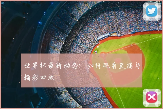 世界杯最新动态：如何观看直播与精彩回放